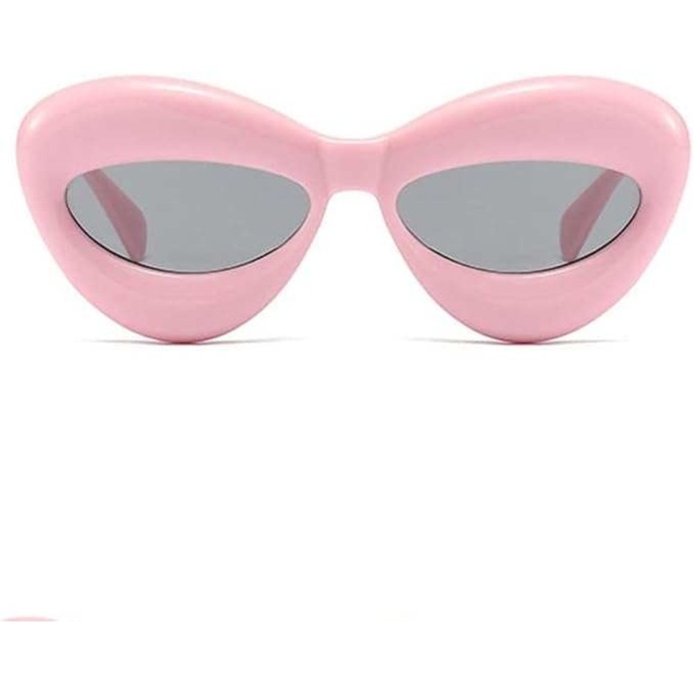 Pink‎ Sunglasses Women Fashion Designer Candy Color Luxury Beach Festival  Party - Picture 3 of 7